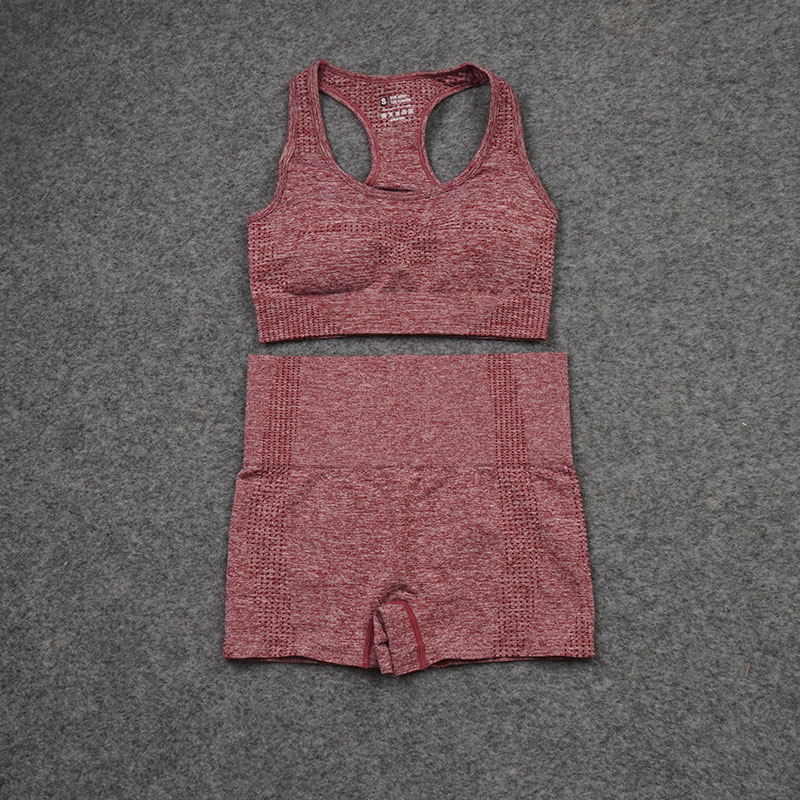 Yoga Wear Shorts Set