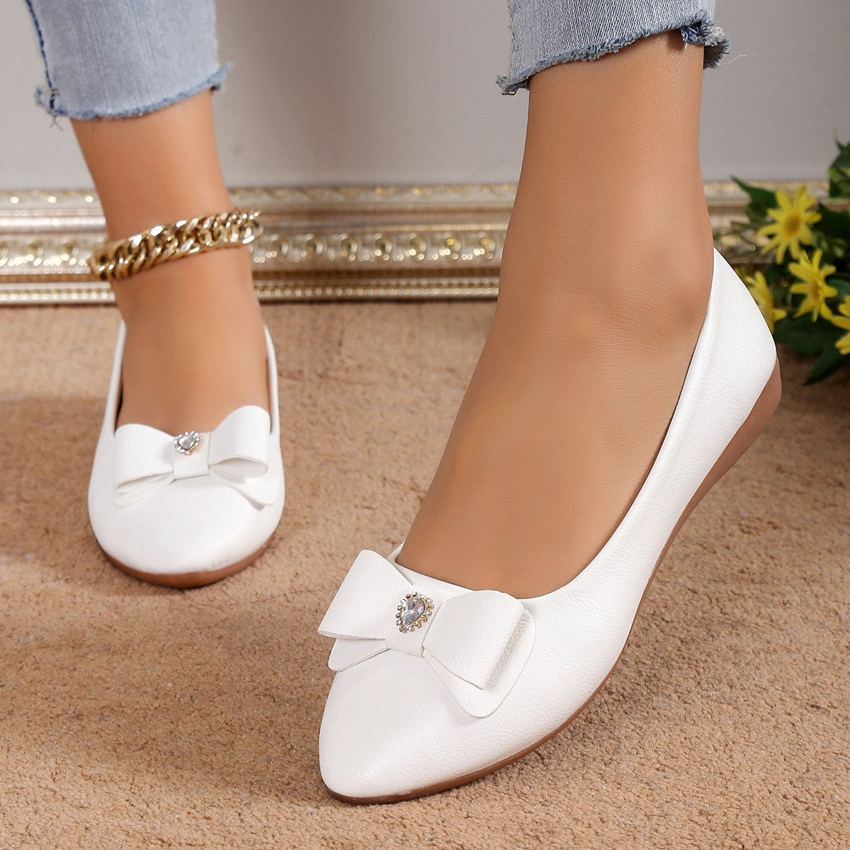 Bowknot Flats Shoes