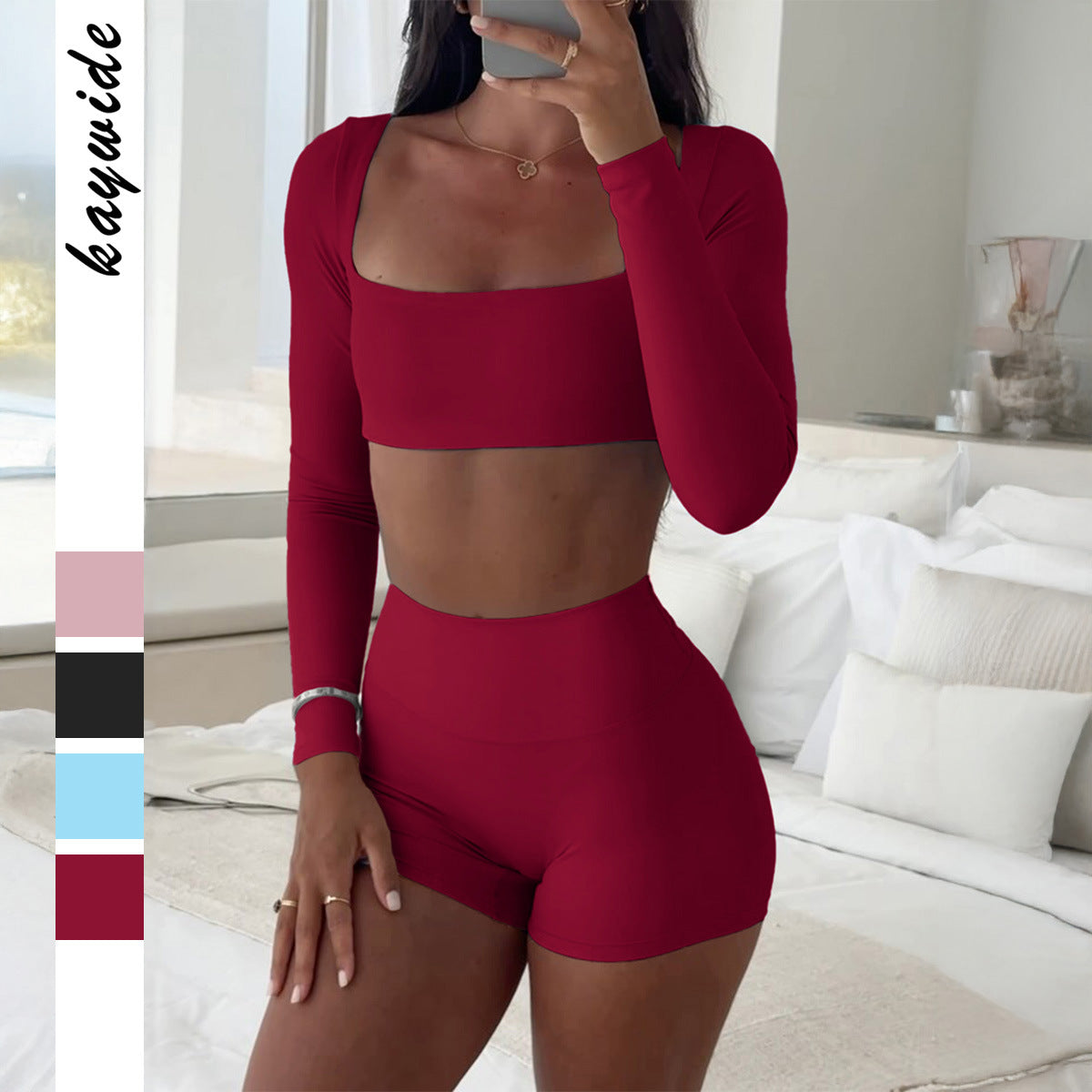 Top And Shorts Set