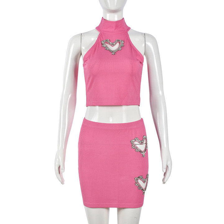 Vest Short Casual Set