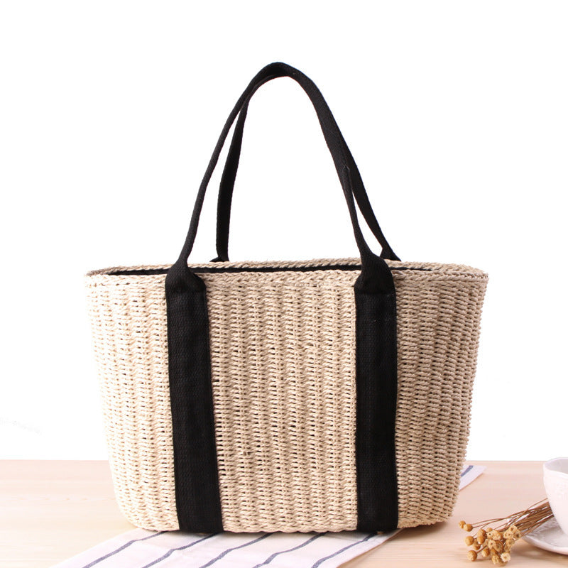 Straw  large capacity bag