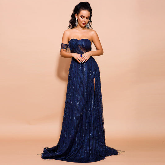 Backless  dress