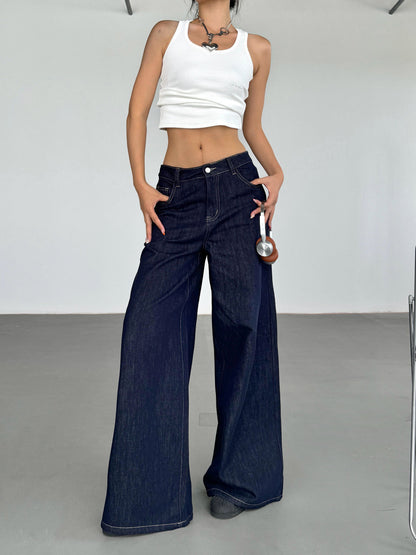 Retro Wide Leg Jeans