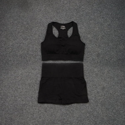 Yoga Wear Shorts Set