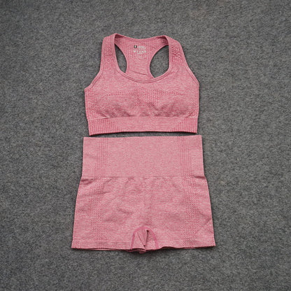 Yoga Wear Shorts Set