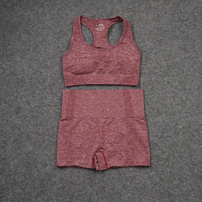 Yoga Wear Shorts Set