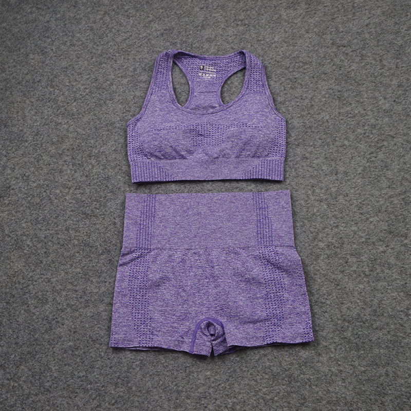 Yoga Wear Shorts Set