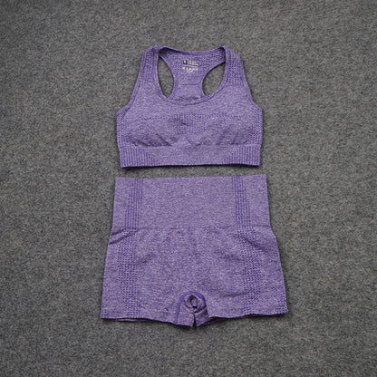 Yoga Wear Shorts Set