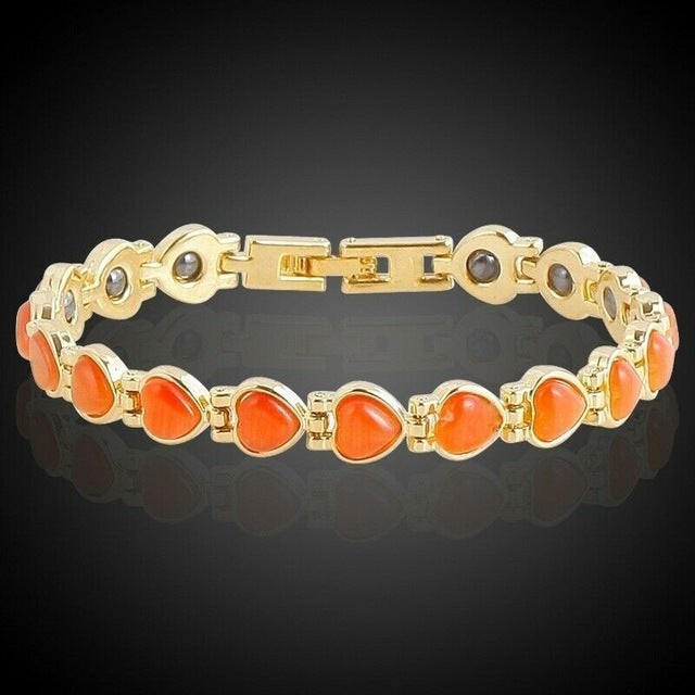 Silver gold Bracelet