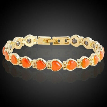 Silver gold Bracelet