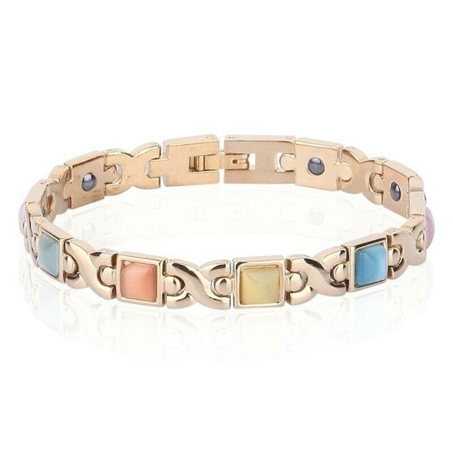 Silver gold Bracelet