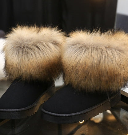 velvet warm shoes