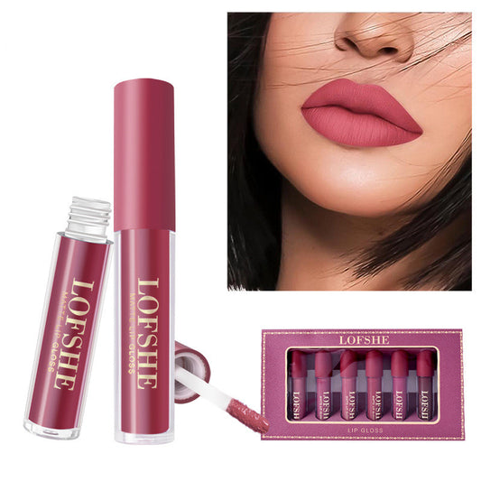 Lip Gloss Lipstick Set