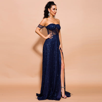 Backless  dress