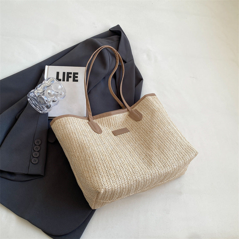 Straw Large Capacity  Bag