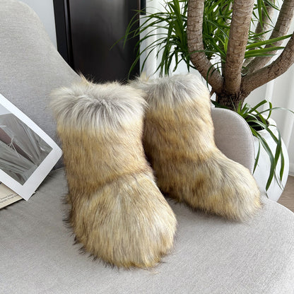 Plush  Boots