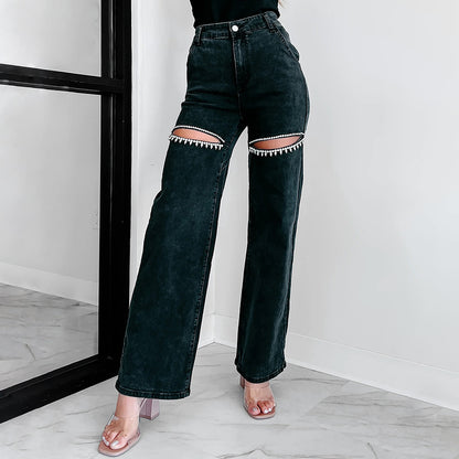 Jeans  Straight Pants