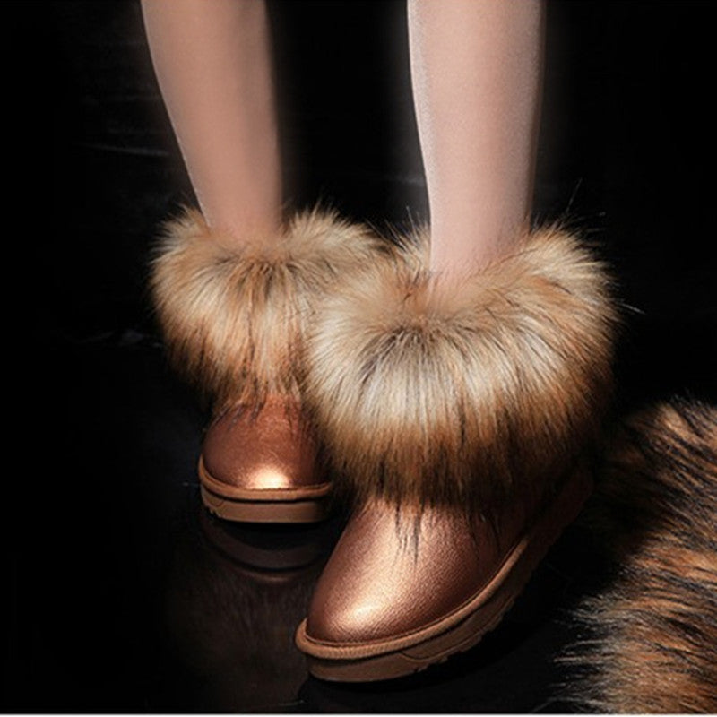 velvet warm shoes