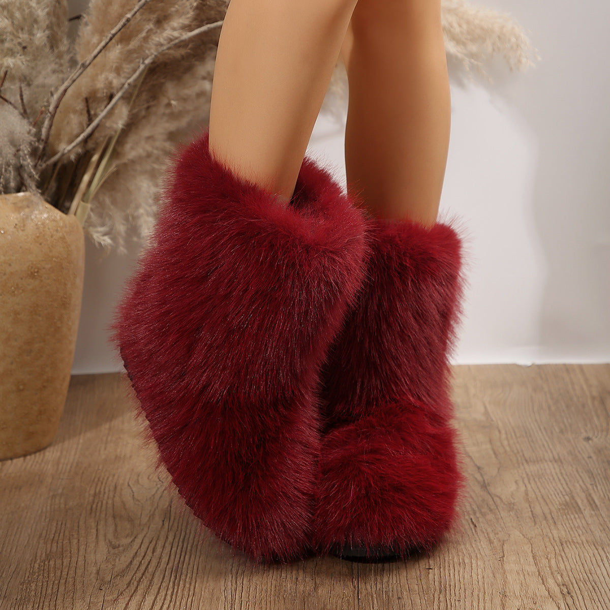Plush Boots