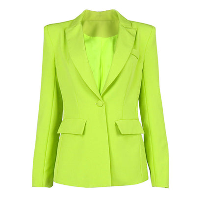Suit Collar With Pocket Buttons