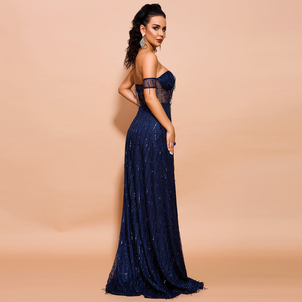 Backless  dress