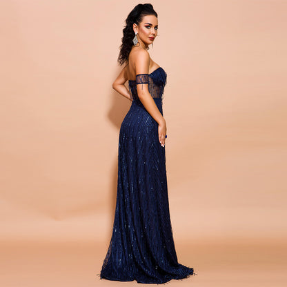 Backless  dress