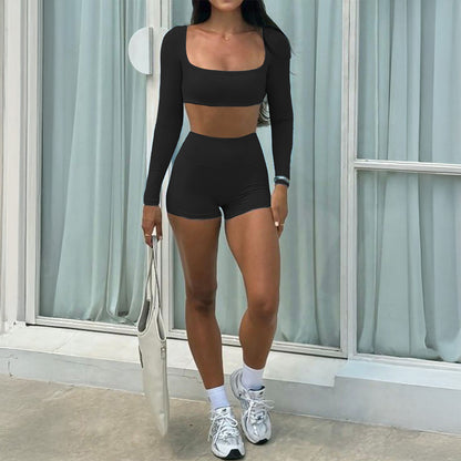 Top And Shorts Set