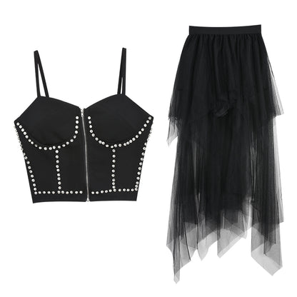 Skirt  Suit Short  Top