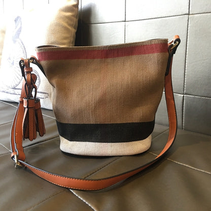 Striped bags