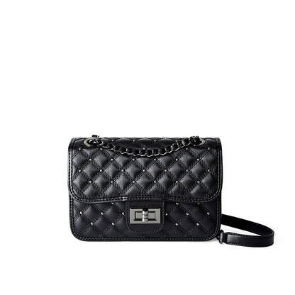 Leather Chain  Bag