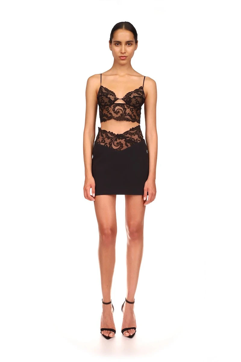 Lace Two-Piece Vest