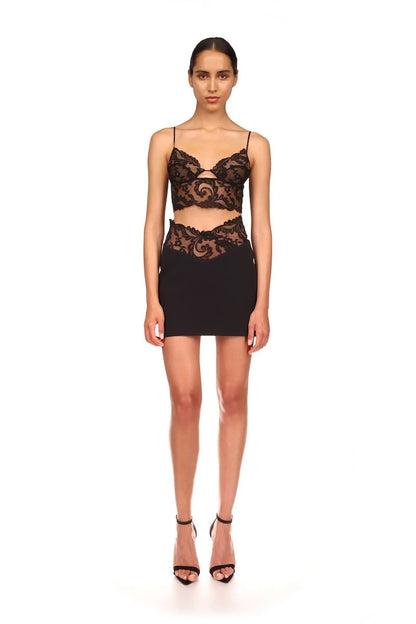 Lace Two-Piece Vest