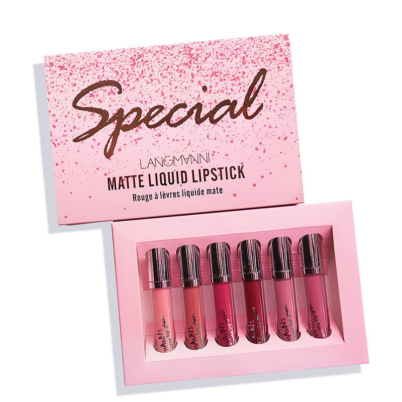 Lipstick Set Matte Velvet Lip Gloss