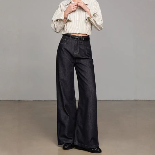 Wide Leg Denim Jeans