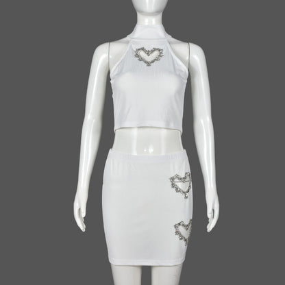 Vest Short Casual Set