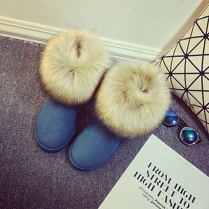 velvet warm shoes