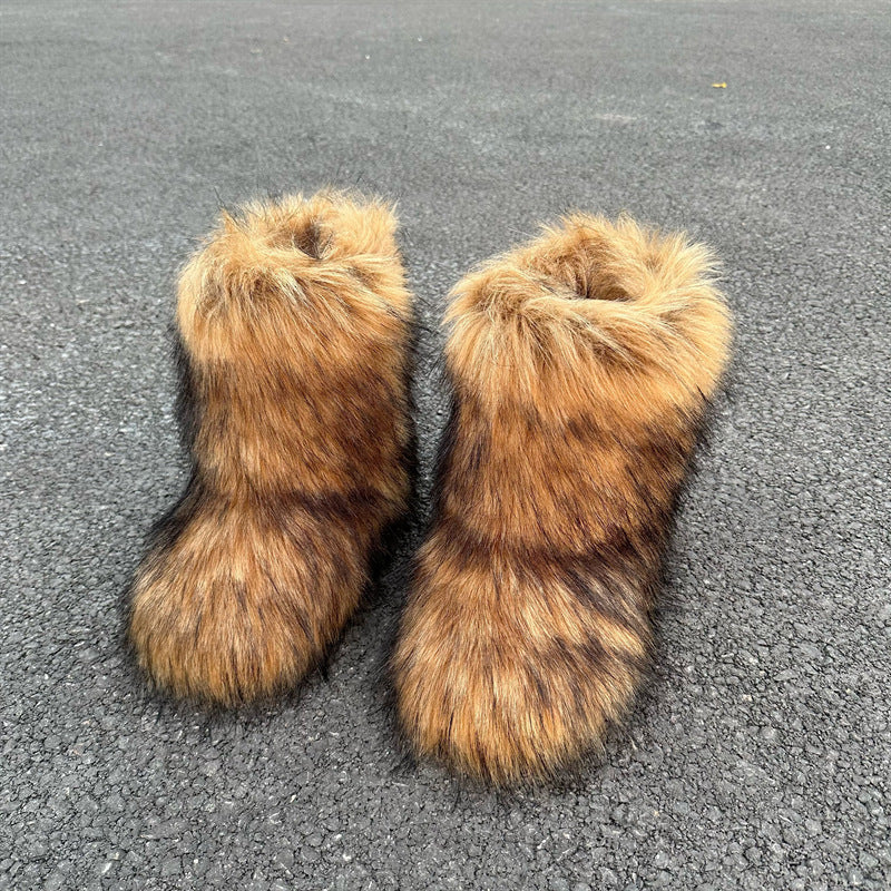 Plush  Boots