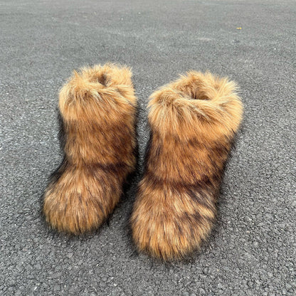 Plush  Boots