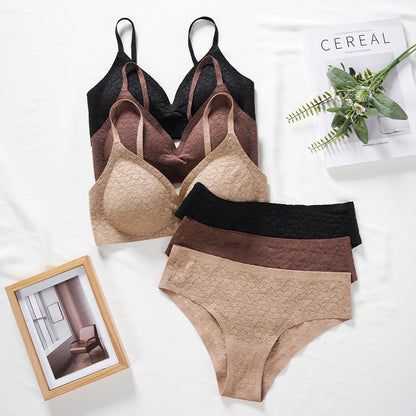 Underwear  Push Up  Bra Set