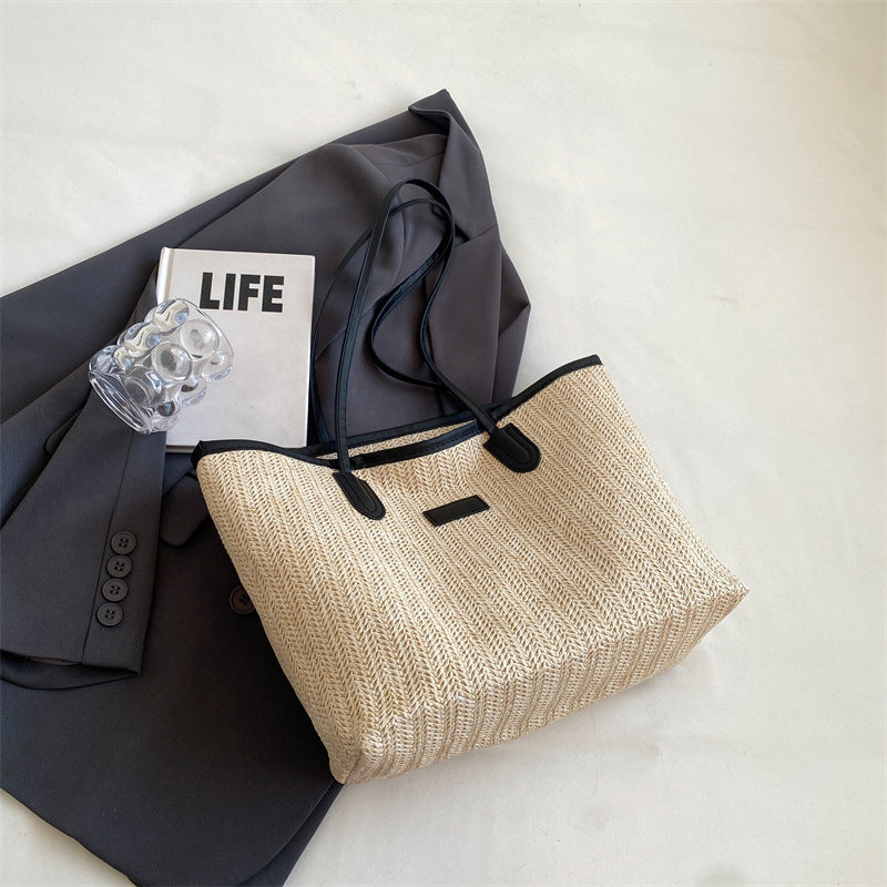 Straw Large Capacity  Bag