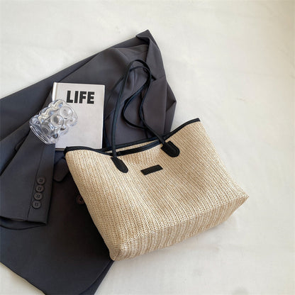Straw Large Capacity  Bag