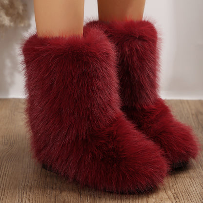 Plush Boots