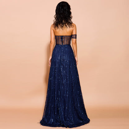 Backless  dress