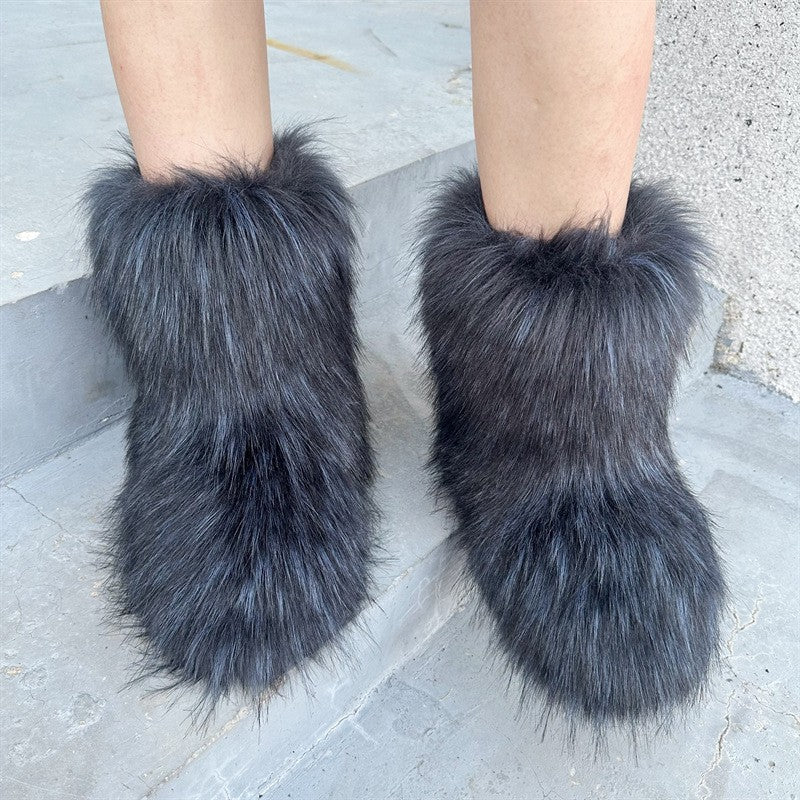 Plush  Boots