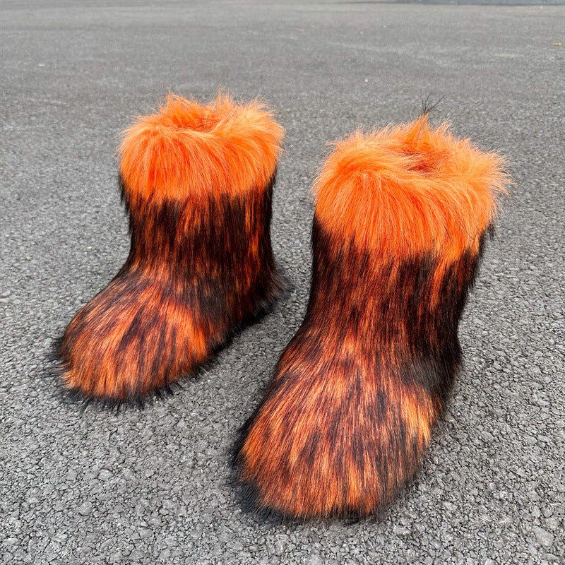 Plush  Boots