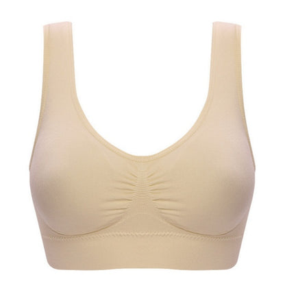 Seamless push up bra