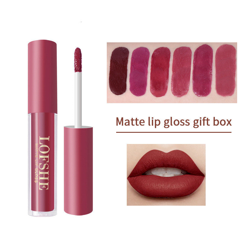 Lip Gloss Lipstick Set