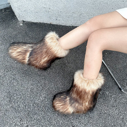 Plush  Boots