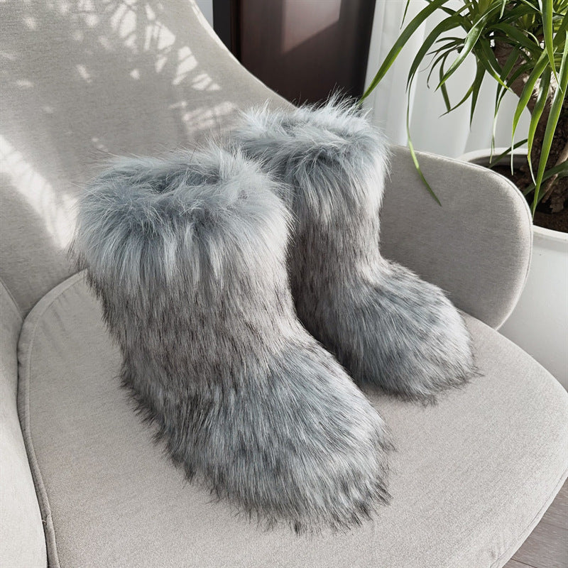 Plush  Boots