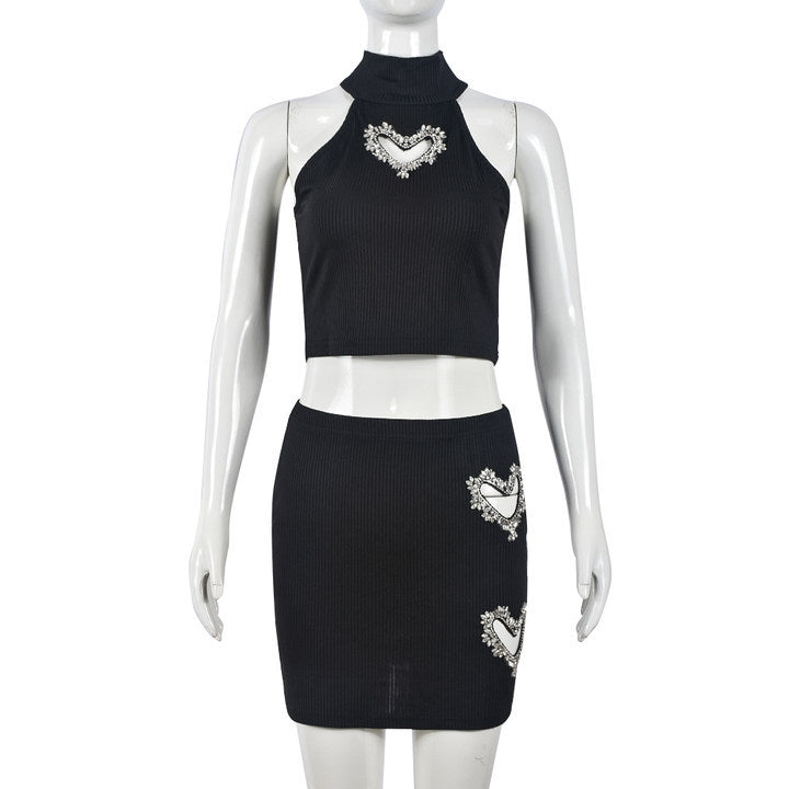 Vest Short Casual Set